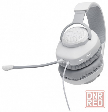 Игровые наушники Jbl Quantum 100 White (Jblquantum100wht) (арт-3987) Макеевка - изображение 3