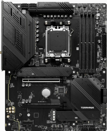Материнская плата Msi Mag B650 Tomahawk Wifi, Socketam5, Amd B650 (арт-6848) Макеевка