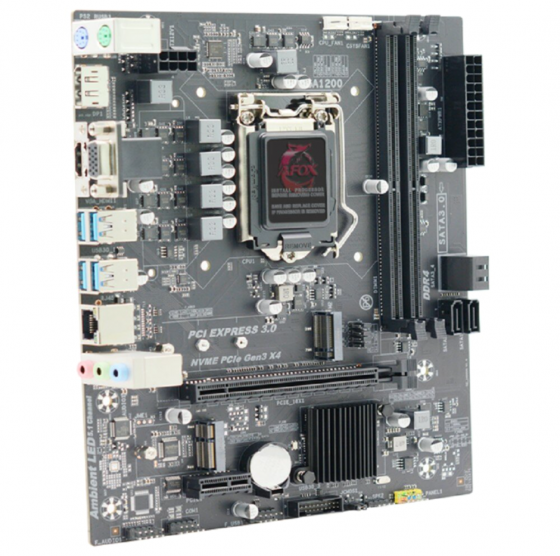 Материнская плата Afox Ih470d4-Ma5-V2 , Lga1200, Rtl (арт-4677) Макеевка
