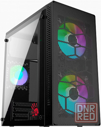 Корпус Matx Bloody Bd-Cc101f, Mini-Tower, без бп, черный [Bd-Cc101f-Bk] (арт-3453) Макеевка - изображение 1
