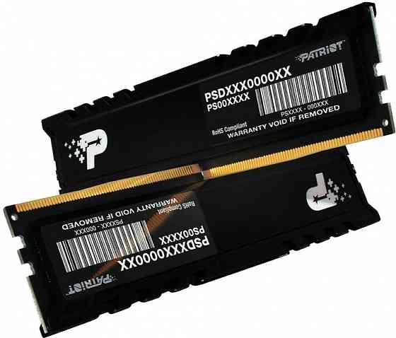 Оперативная память 16gb Ddr5 4800mhz Patriot Signature Premium (2x8gb Kit) (Psp516g4800kh1) (арт-448 Макеевка