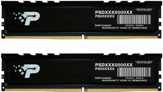 Оперативная память 16gb Ddr5 4800mhz Patriot Signature Premium (2x8gb Kit) (Psp516g4800kh1) (арт-448 Макеевка