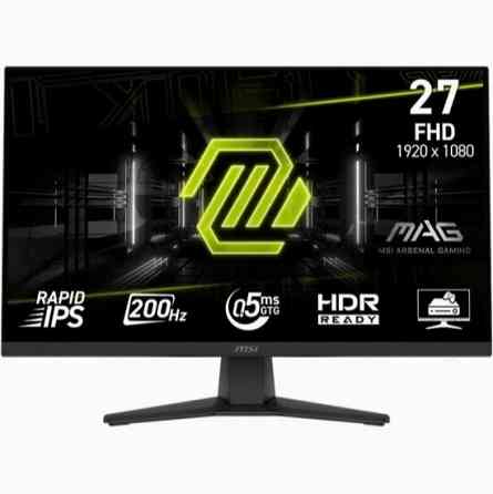 Игровой монитор Msi 27" Mag 272f Black (9s6-3ce51t-007) (арт-9581) Макеевка
