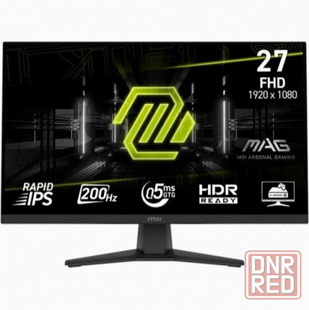Игровой монитор Msi 27" Mag 272f Black (9s6-3ce51t-007) (арт-9581) Макеевка - изображение 1
