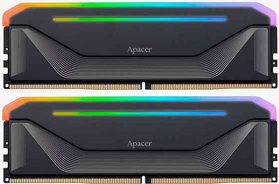 Оперативная память 32gb Ddr5 5200mhz Apacer Nox Rgb (2x16gb Kit) (Ah5u32g52c522nbaa-2) (арт-7238) Макеевка