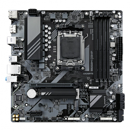 Материнская плата Gigabyte B650m D3hp, Am5, Amd B650, Micro-Atx, Rtl (B650m D3hp) (арт-4009) Макеевка