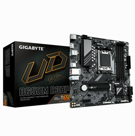 Материнская плата Gigabyte B650m D3hp, Am5, Amd B650, Micro-Atx, Rtl (B650m D3hp) (арт-4009) Макеевка