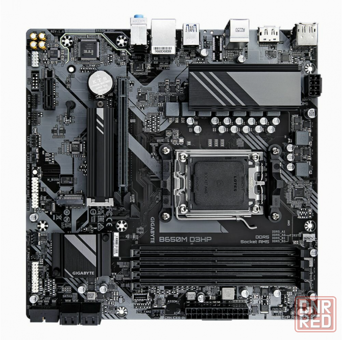 Материнская плата Gigabyte B650m D3hp, Am5, Amd B650, Micro-Atx, Rtl (B650m D3hp) (арт-4009) Макеевка - изображение 3