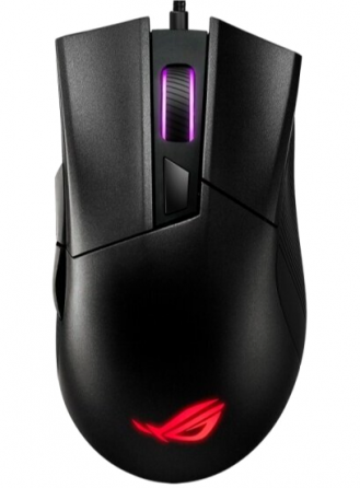 Мышь Asus Rog Gladius Ii Core, проводная, Usb, 12000dpi, оптическая, черная (арт-2044) Макеевка