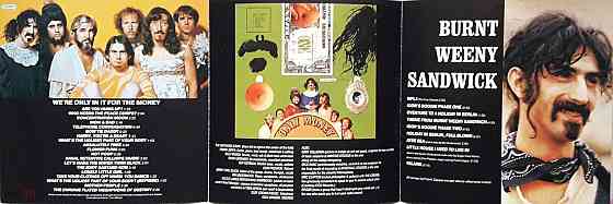 The Mothers Of Invention - 1968/1970 "We're Only In It.../Burnt Weeny...", неофиц. издание, CD-R, Рф Донецк