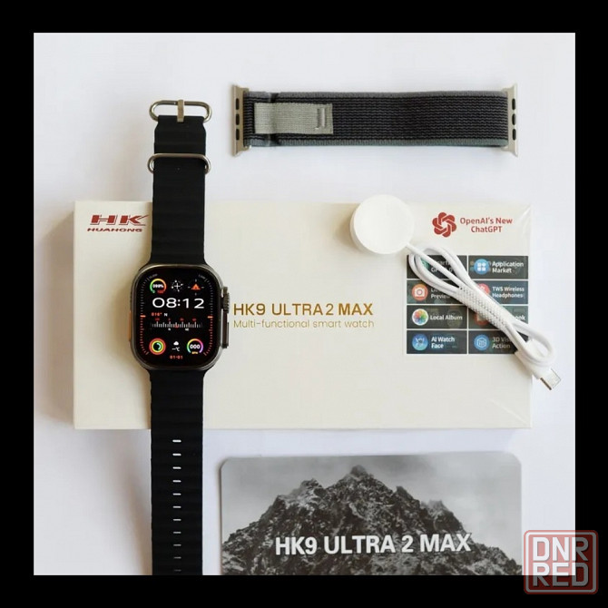 Смарт часы HK10 Ultra 2 max Донецк - изображение 4