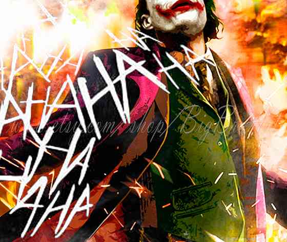 Картина на холсте "joker" 60*80см Донецк