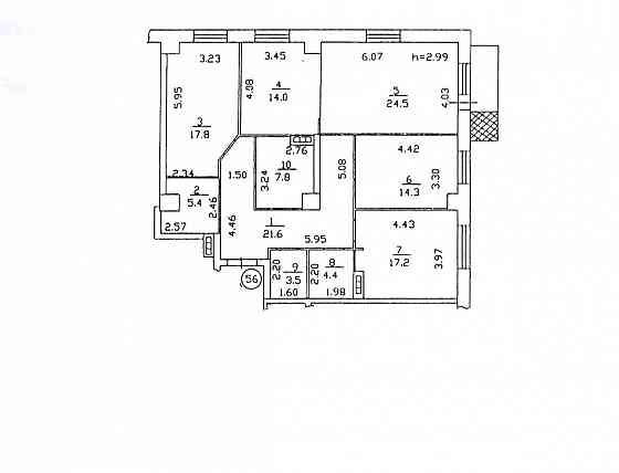 Крупногабаритная квартира в Ворошиловском районе города Донецка. Донецк