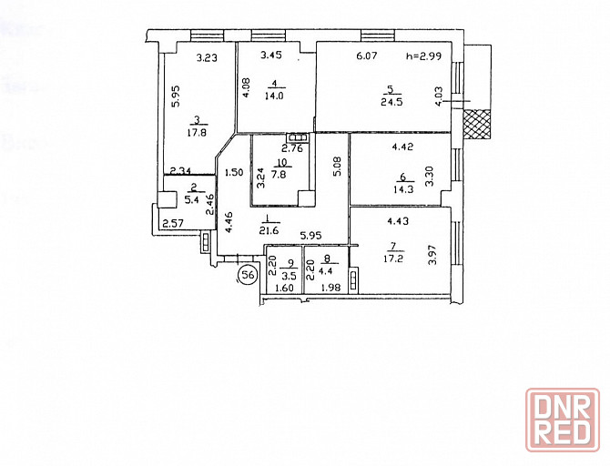 Крупногабаритная квартира в Ворошиловском районе города Донецка. Донецк - изображение 2