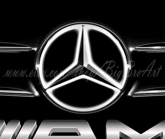 Картина на холсте "Mercedes AMG" 60*80см Донецк