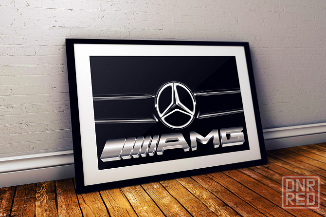Картина на холсте "Mercedes AMG" 60*80см Донецк - изображение 3