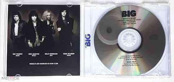Mr. Big - 1989 "Mr. Big", компакт-диск | CD, неофициальное издание, Россия Донецк