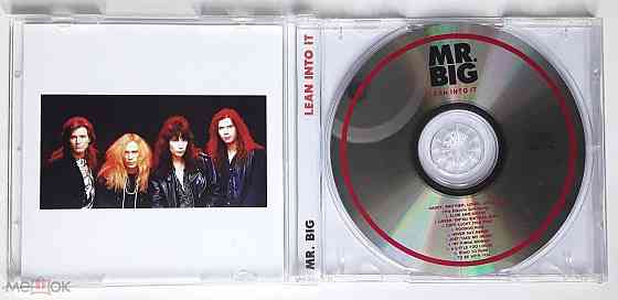 Mr. Big - 1991 "Lean Into It", компакт-диск | CD, неофициальное издание, Россия Донецк