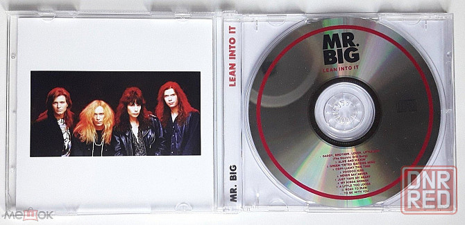 Mr. Big - 1991 "Lean Into It", компакт-диск | CD, неофициальное издание, Россия Донецк - изображение 3