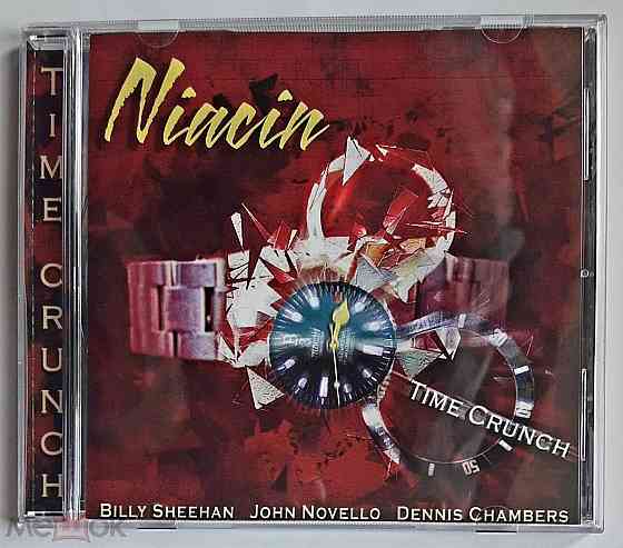 Niacin - 2001 "Time Crunch", компакт-диск / CD (2008), лицензия (Irond, IROND CD 08-DD594), Россия Донецк