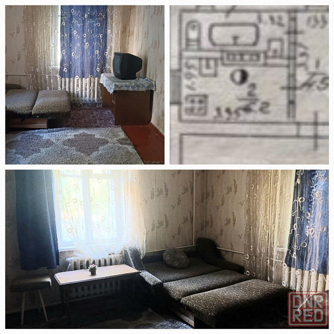 Продам 2 комнатную квартиру, Азотный Донецк - изображение 1
