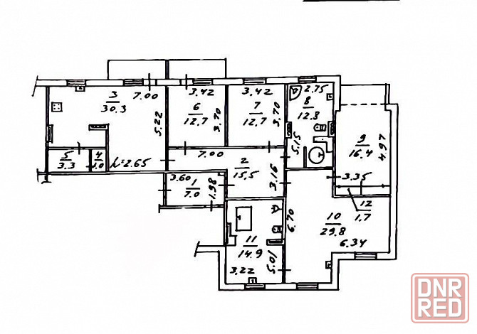 Продается отличная 5-ти комн. квартира в Ворошиловском р-не, г. Донецк, ул. Генерала Антонова Донецк - изображение 10