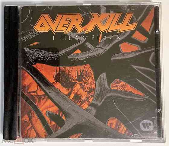 Overkill - 1993 "I Hear Black", компакт-диск | CD (Atlantic, 7567-82476-2), Germany | Германия Донецк