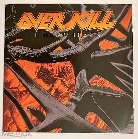 Overkill - 1993 "I Hear Black", компакт-диск | CD (Atlantic, 7567-82476-2), Germany | Германия Донецк