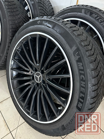 Комплектом диски Mercedes резина Michelin Донецк - изображение 1
