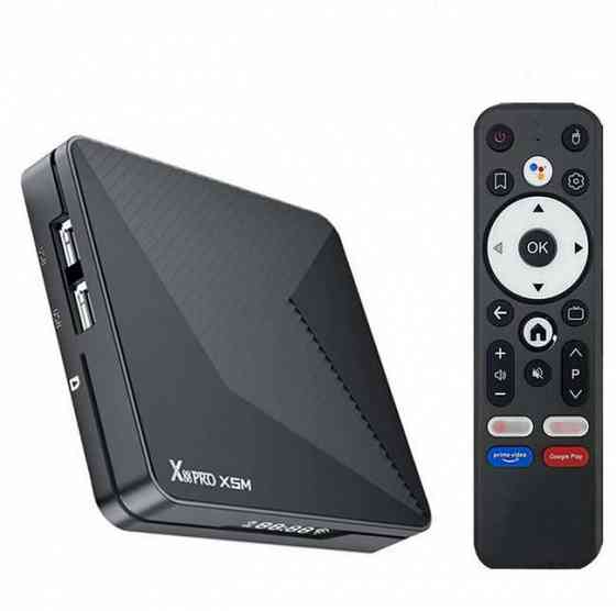 Тв приставка X88 Pro x5m 4/32 Гб Bluetooth-пульт Донецк