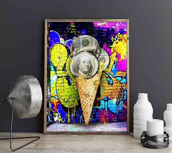Картина на холст "ice cream" 60*80см Донецк