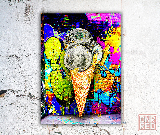 Картина на холст "ice cream" 60*80см Донецк - изображение 1