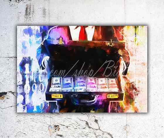 Картина на холст "Key$" 60*80см Донецк
