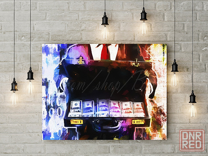 Картина на холст "Key$" 60*80см Донецк - изображение 3