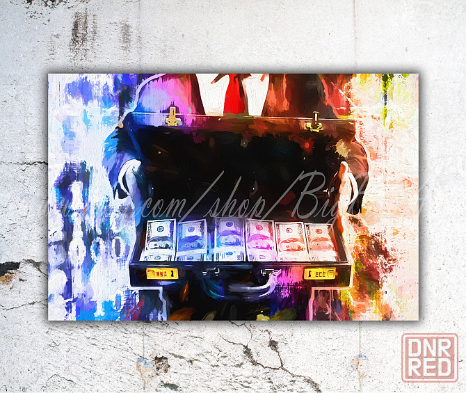 Картина на холст "Key$" 60*80см Донецк - изображение 1