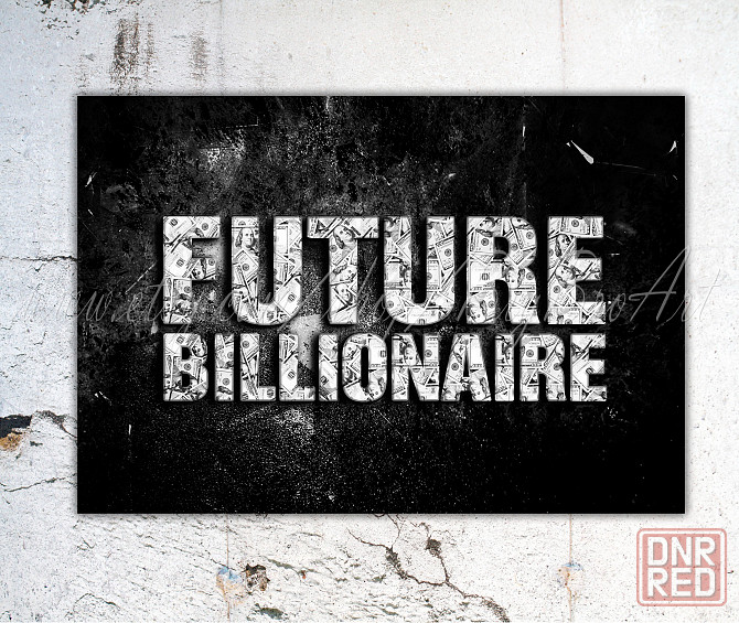 Картина на холст "billionaire" 60*80см Донецк - изображение 1
