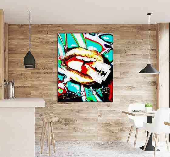 Картина на холст "black sheep" 60*80см Донецк