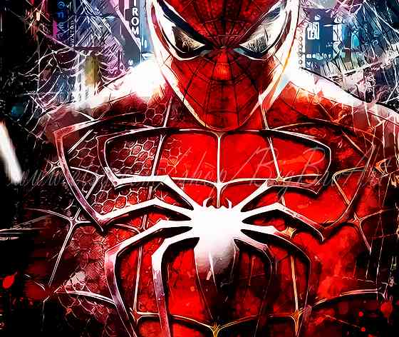 Картина на холст "spiderman" 60*80см Донецк
