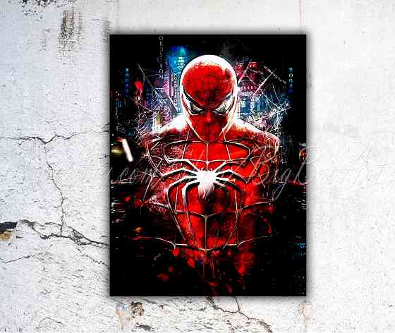 Картина на холст "spiderman" 60*80см Донецк