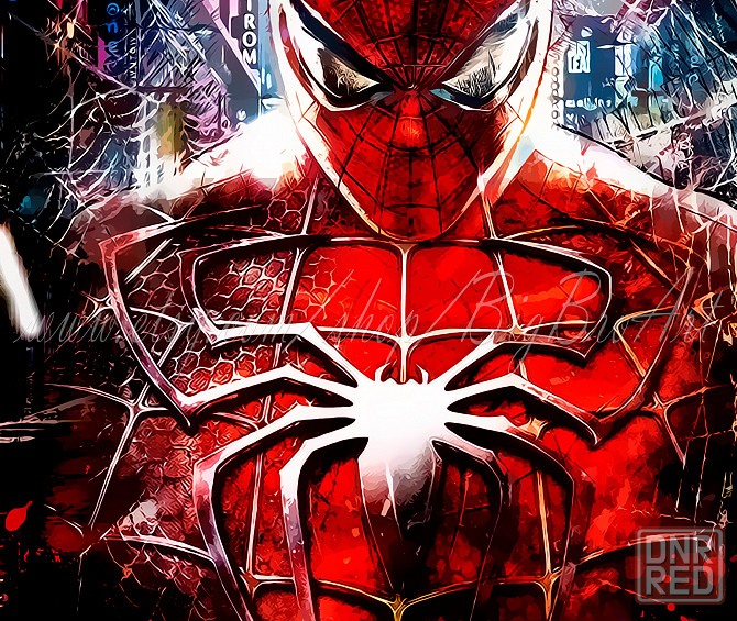 Картина на холст "spiderman" 60*80см Донецк - изображение 2