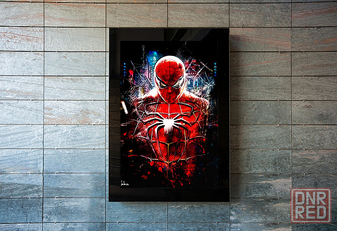 Картина на холст "spiderman" 60*80см Донецк - изображение 3