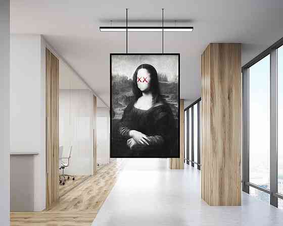 Картина на холст "mona lisa urban stile" 60*80см Донецк