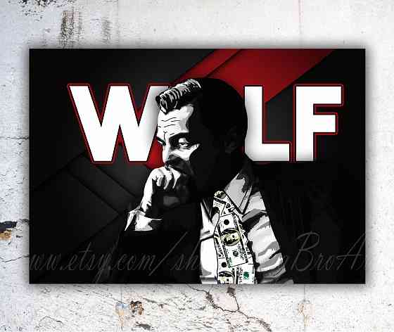 Картина на холст "wolf" 60*80см Донецк