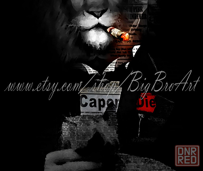 Картина на холст "godfather" 60*80см Донецк - изображение 2