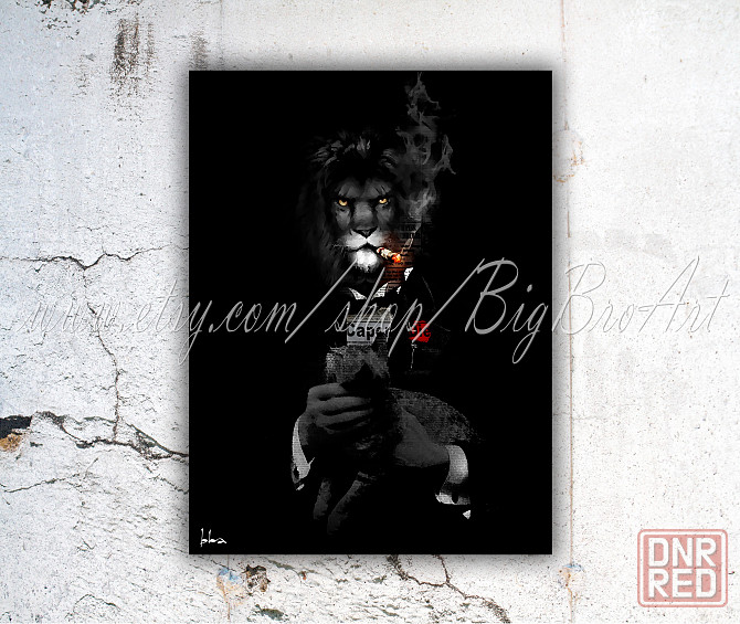 Картина на холст "godfather" 60*80см Донецк - изображение 1