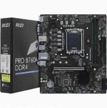 Материнская плата Msi Pro B760m-E Ddr4 Lga1700 (арт-5788) Макеевка
