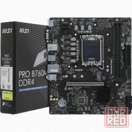 Материнская плата Msi Pro B760m-E Ddr4 Lga1700 (арт-5788) Макеевка - изображение 1