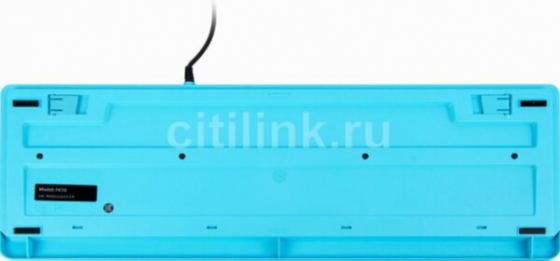 Клавиатура A4tech Fstyler Fk10 Black-Blue Usb черный (арт-5650) Макеевка