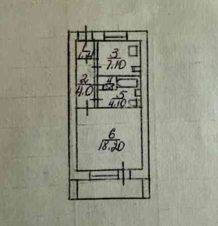 Продаю 1-комнатную квартиру в Калининском районе, пр. Ильича Донецк