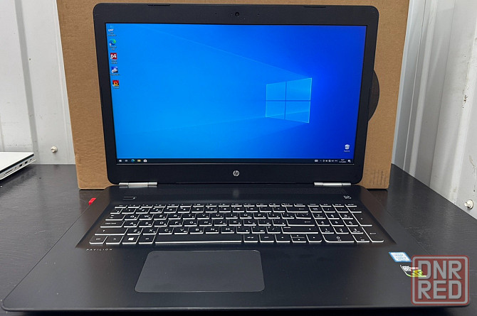 Игровой Ноутбук HP 17.3/Core i7/12/512Gb/GTX 1050 Донецк - изображение 1